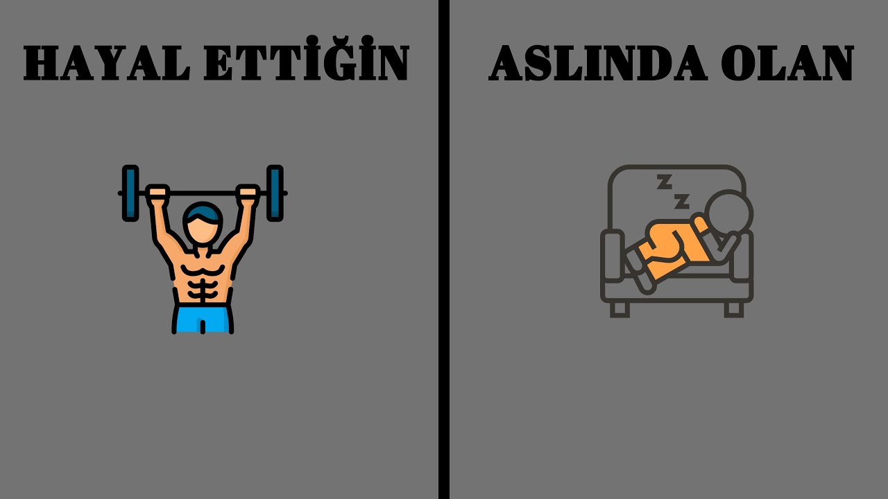 Hırslı ama tembel biriyseniz lütfen bu videoyu izleyin...