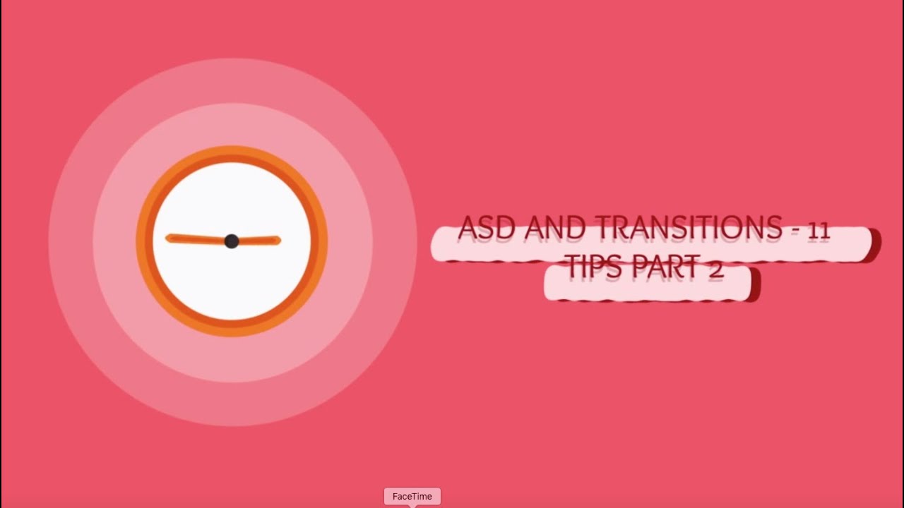 ASD and Transitions - 11 Tips: Part 2 | Lindsey Malc. BCBA - Side by Side Therapy