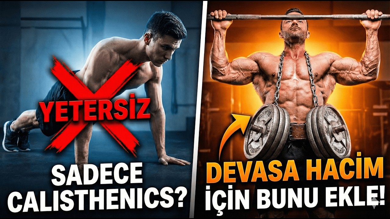 Sadece Vücut Ağırlığıyla KAS YAPILIR MI? Street Lifting ve Hibrit Antrenman Gerçeği!