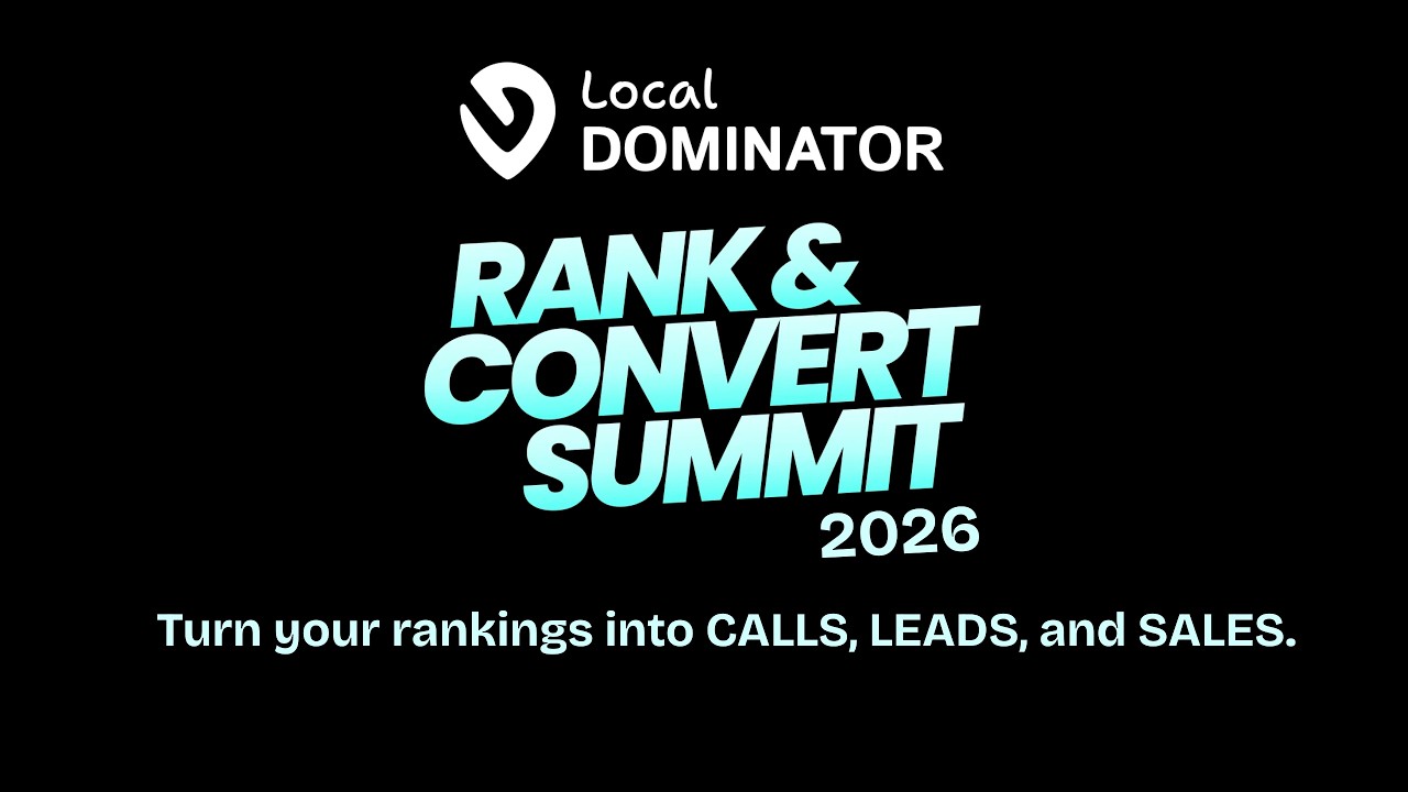 Rank and Convert Summit 2026 | Local SEO by Local Dominator