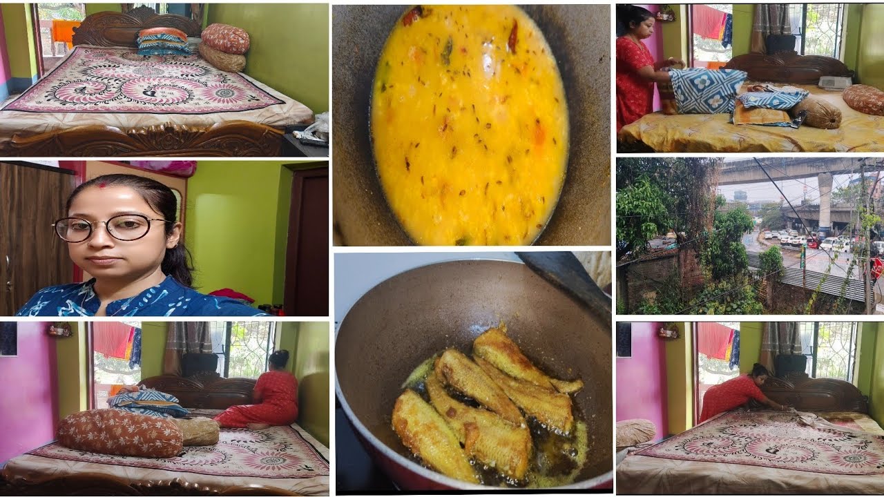 Bengali vlog ✅ পরিষ্কার পরিচ্ছন্ন ভাবে গুছিয়ে কাজ করা আমার অভ্যাস🤷 দৈনন্দিন রুটিন 🏠