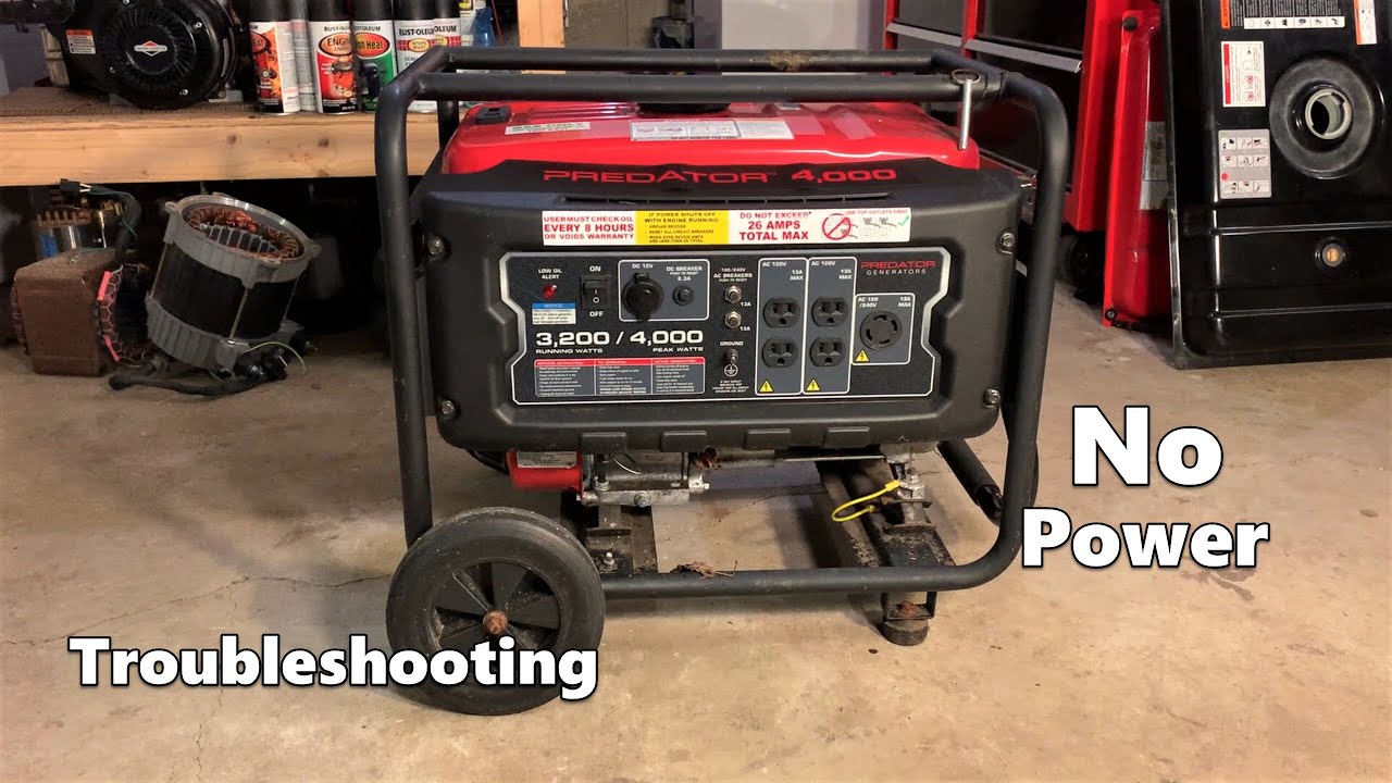 Predator Generator Not Making Power