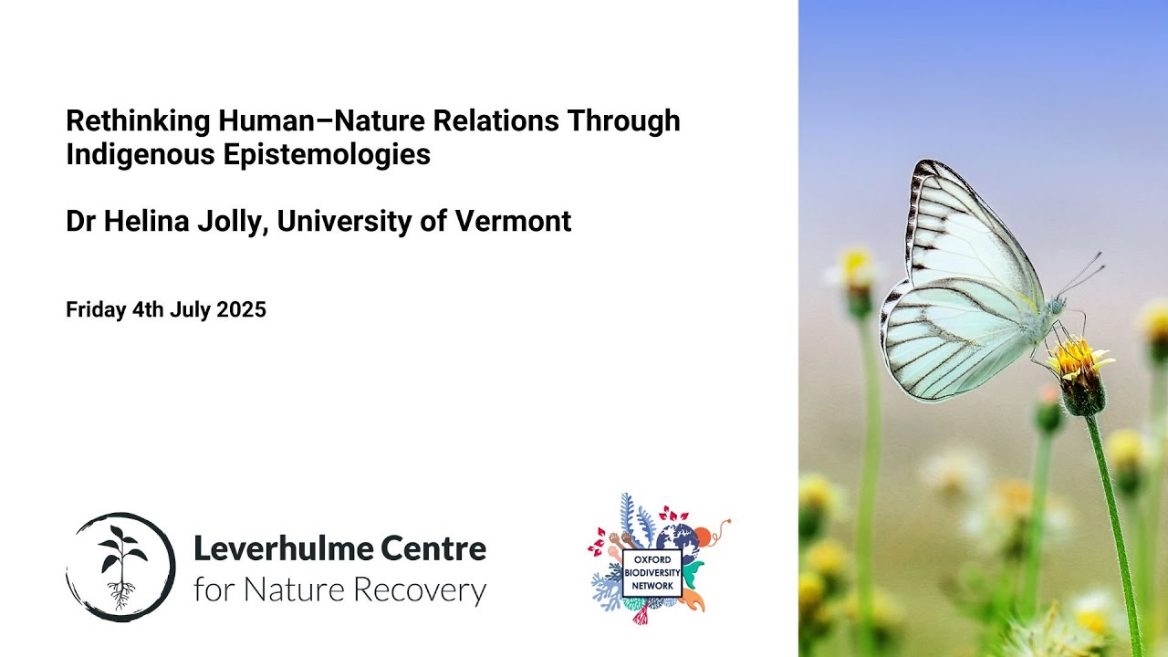 Rethinking Human–Nature Relations Through Indigenous Epistemologies
