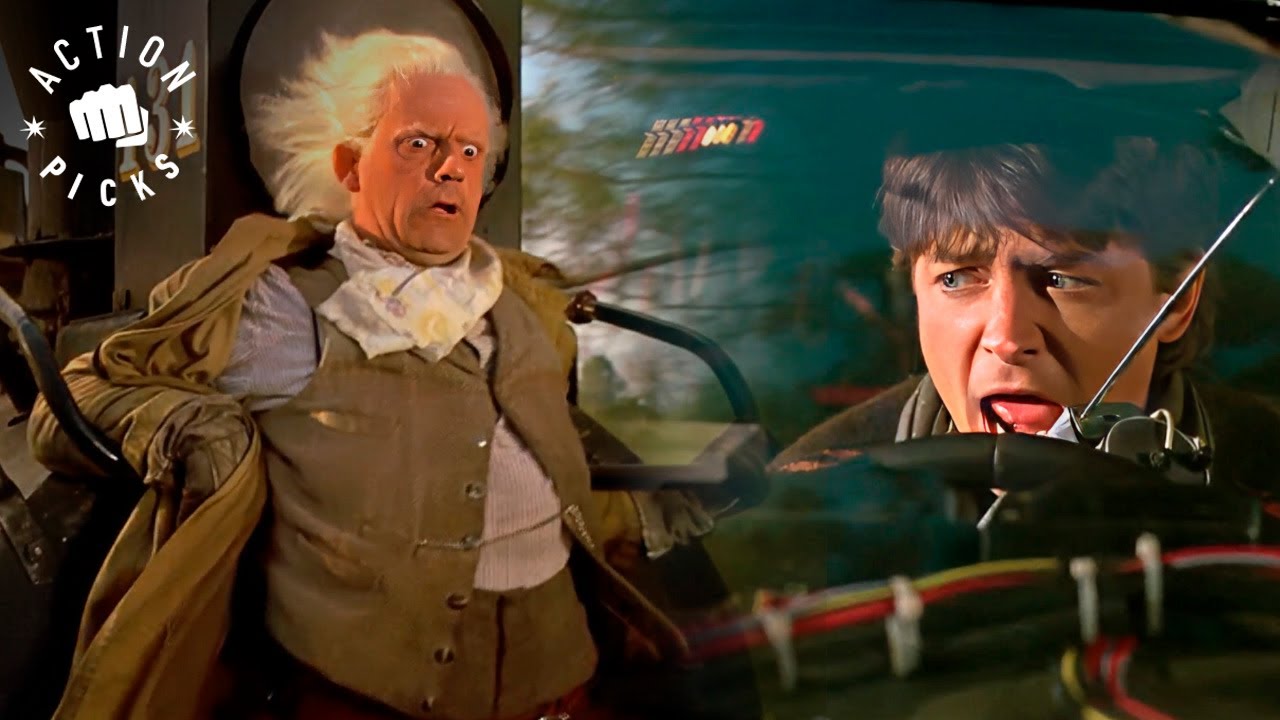 Strapping The DeLorean To The Train | Back to the Future Part III