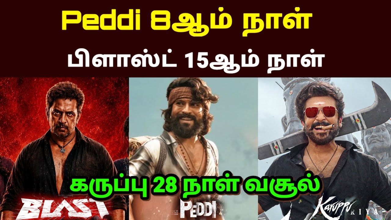 Karuppu Movie 28th Day Collection | Suriya | Peddi 8th Day Collection | Ramcharan 