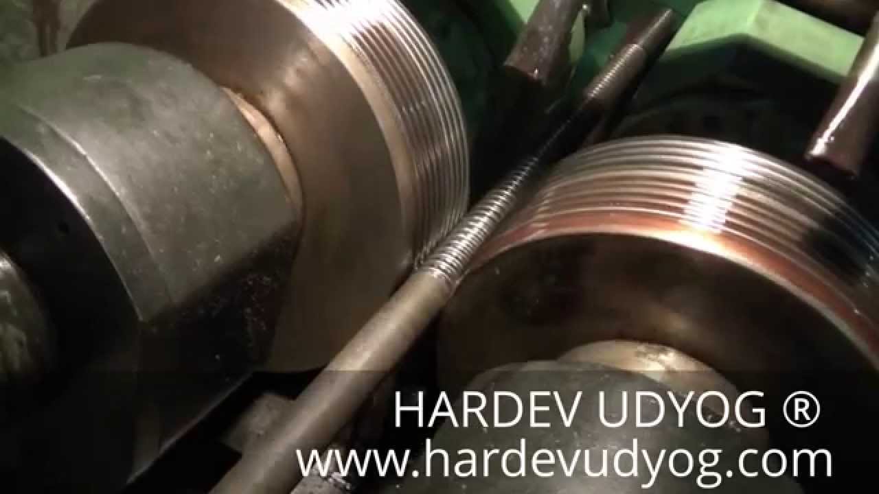 Tie rod Hydraulic Thread Rolling Machine HU-80 manufacture | HARDEV UDYOG | Ludhiana ,punjab ,India