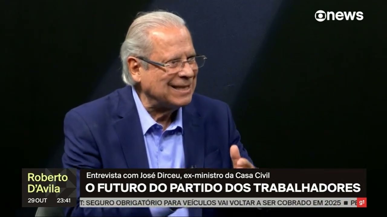 Roberto D'Ávila: Entrevista José Dirceu