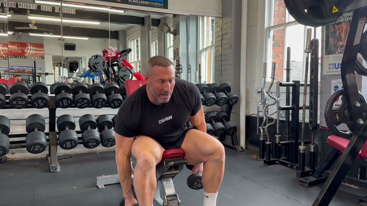 Rich Gozdecki Series Seated Dumbbell Lateral Raise