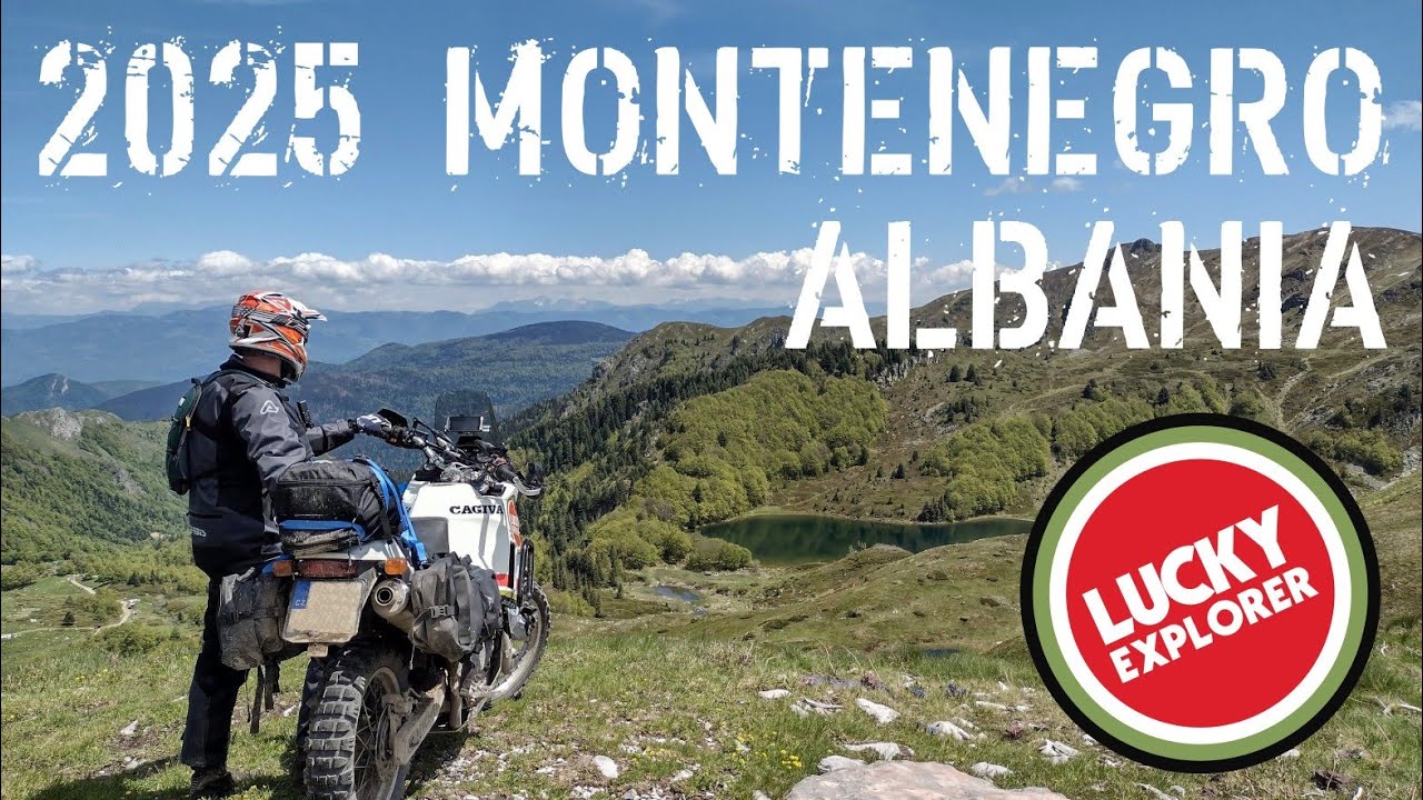 Montenegro - Albania 2025, on/off road Cagiva Elefant 900 i.e.