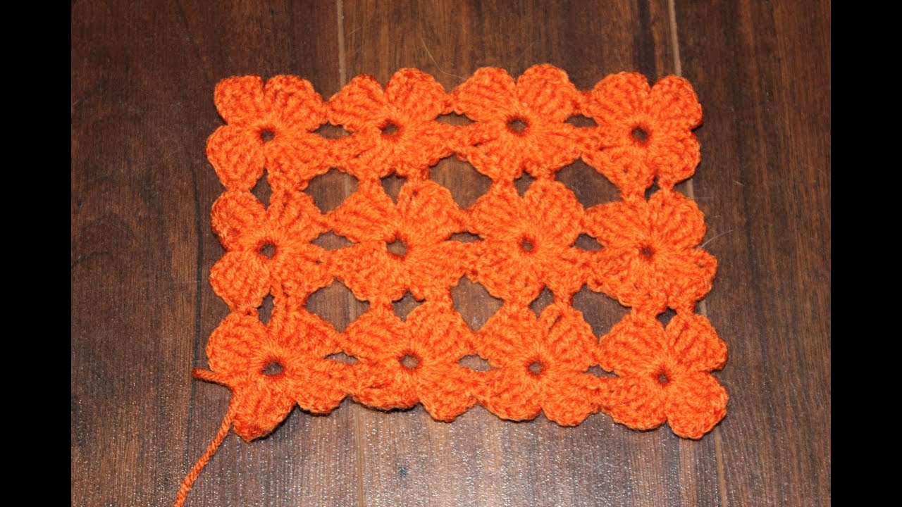🍀 How to Crochet the Daisy CLOVER Stitch Better Version Tutorial