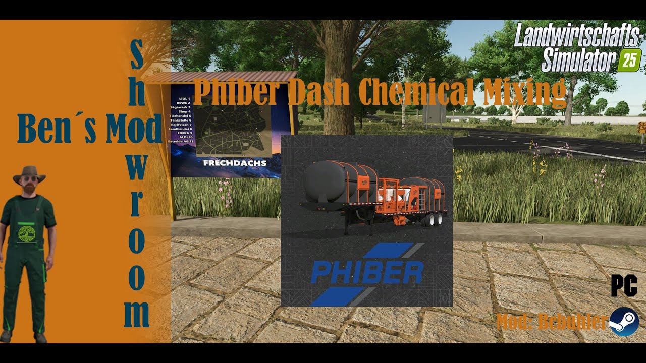 🅶🆁🅰🆂🅱🅰🆄🅴🆁 | 🚜LS25 ModShowroom 🚜| Phiber Dash Chemical Mixing  #fs25mod