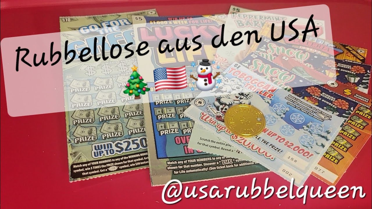 Der Rubbelspaß geht weiter! Rubbellose aus der USA 🇺🇸 #rubbellose #scratchcards