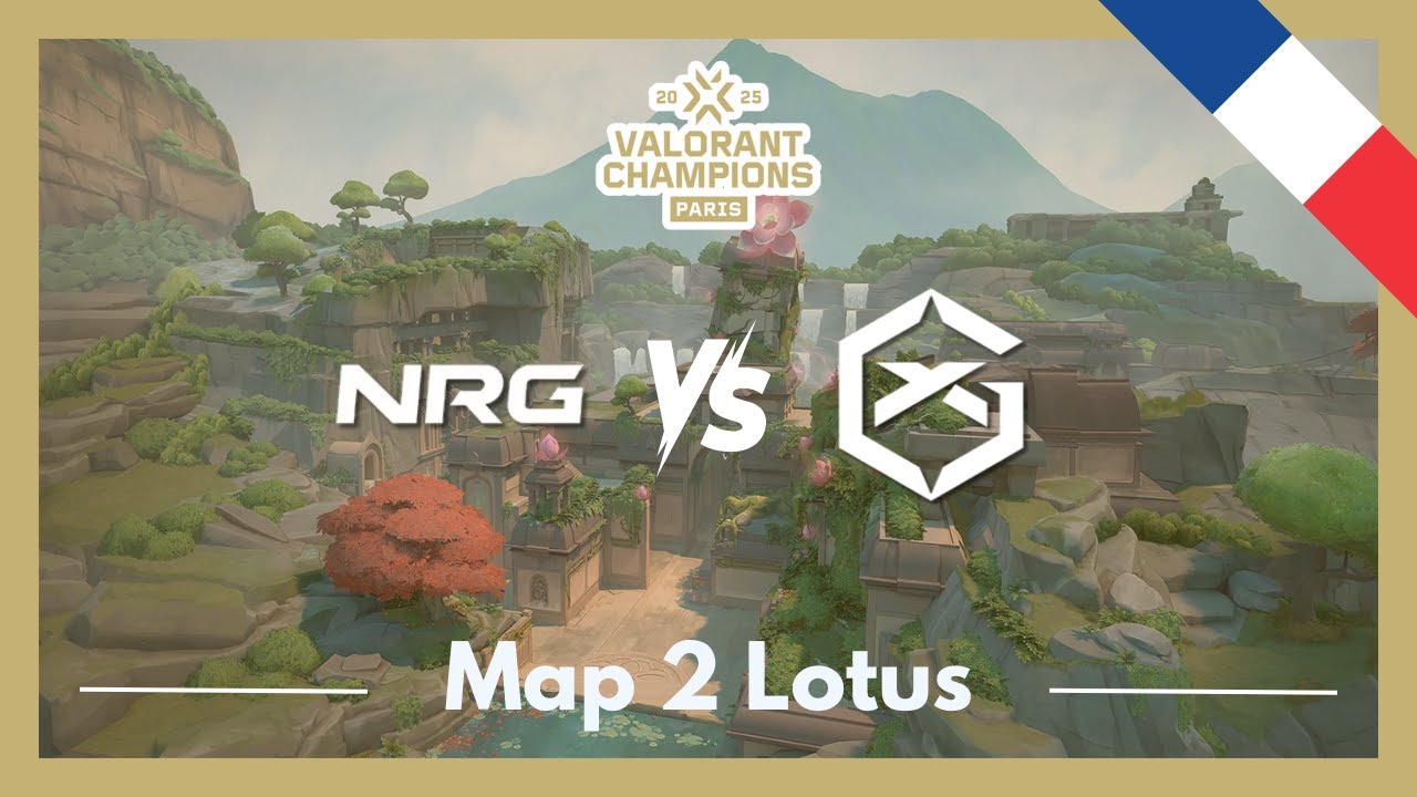 ЧЕМПИОНЫ VCT, Париж, плей-офф | NRG против GX | Карта 2, Lotus
