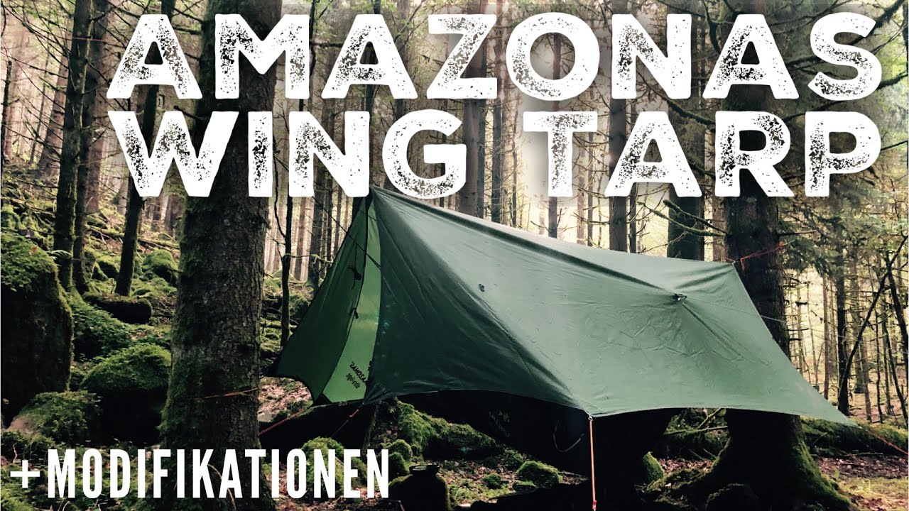 Das Amazonas Wing Tarp + Modifikationen | Hammock Gear