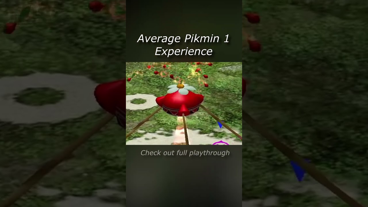 Średnie wrażenia z gry Pikmin 1