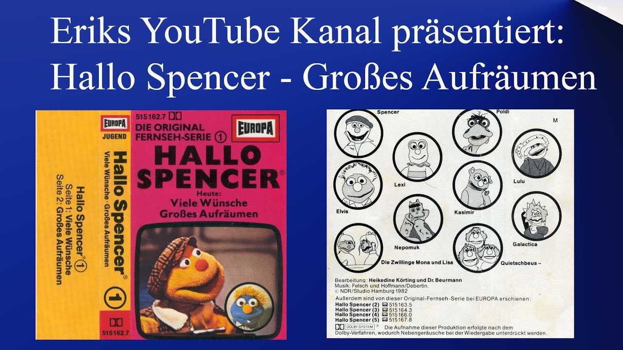 HALLO SPENCER - Hörspiel Folge 1 - Großes Aufräumen