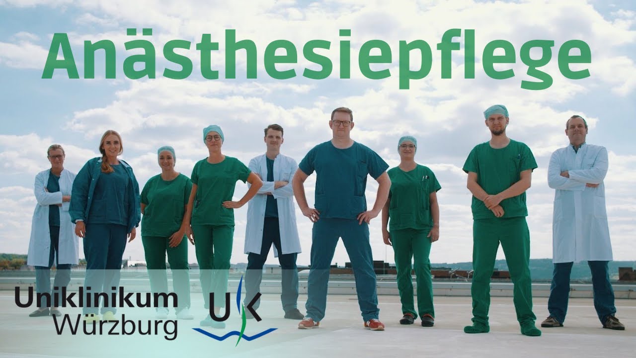 Arbeiten in der An&auml;sthesie der Uniklinik W&uuml;rzburg