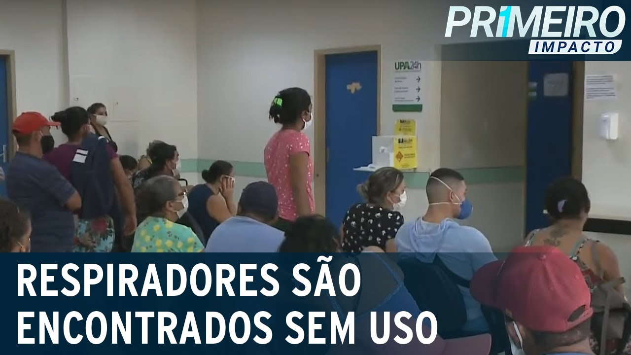 Respiradores são encontrados guardados em hospital de Belém (PA) | Primeiro Impacto (19/04/21)