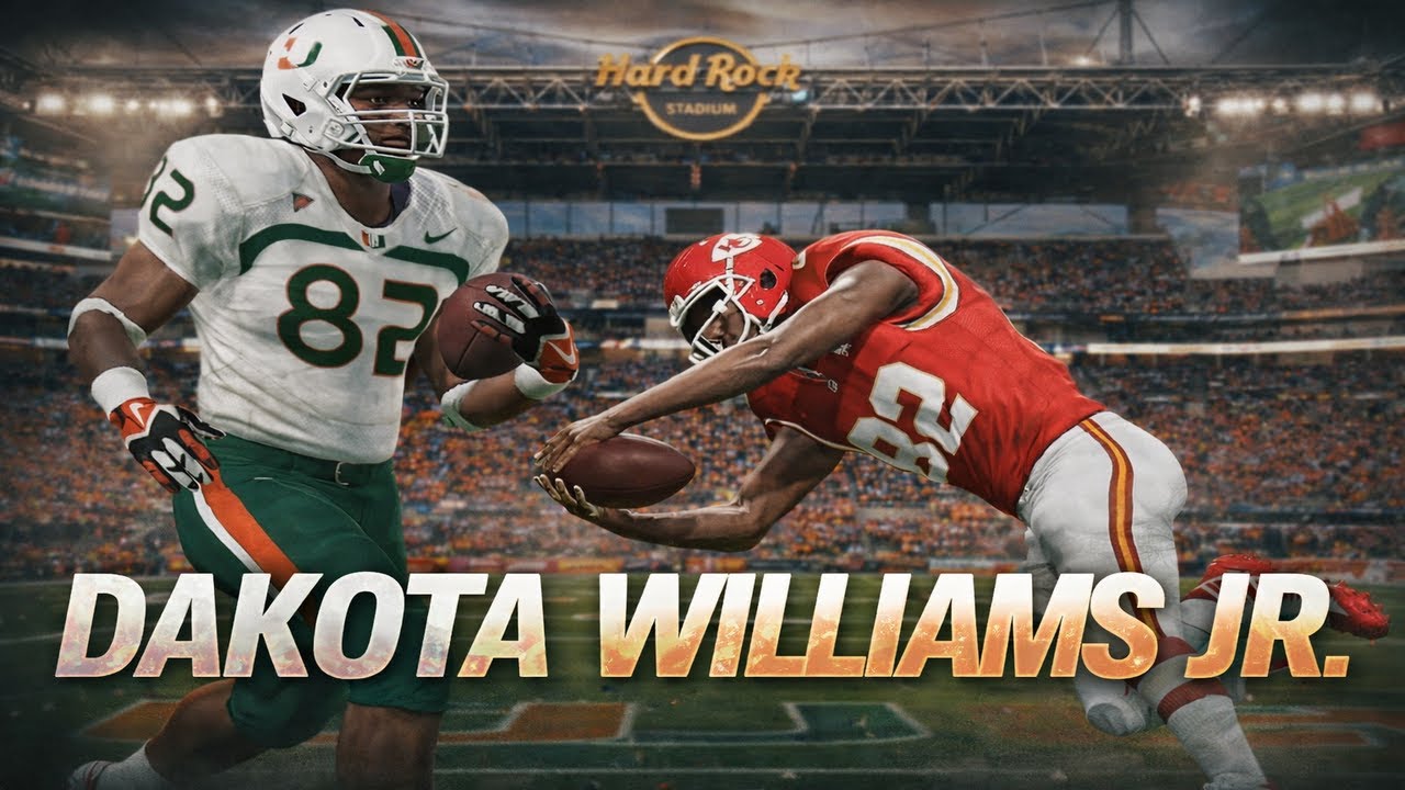 MADDEN 24 DAKOTA WILLIAMS JR. E3 Homecoming