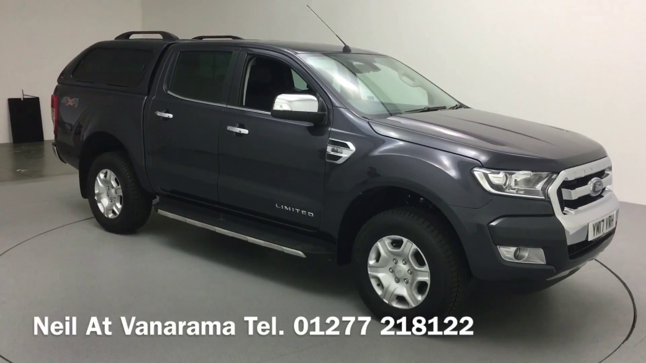 Ford Ranger Limited Pickup Video Tour. Pick Up & Van Leasing From Vanarama