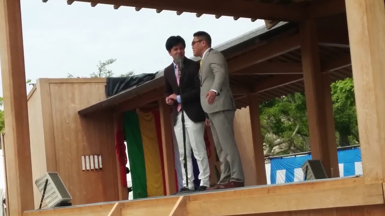 マユリカ①令和最初の芸人ライブin明石城・明石公園
