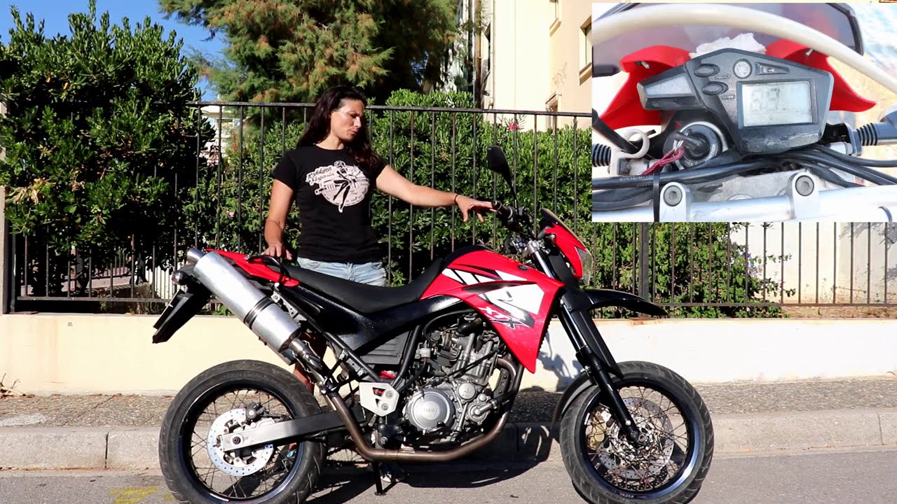 YAMAHA XT660X .Garage episode in greek