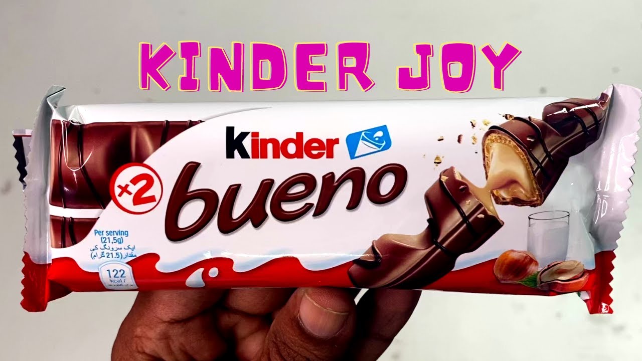 Kinder Joy Bueno Mouth watering Chocolate