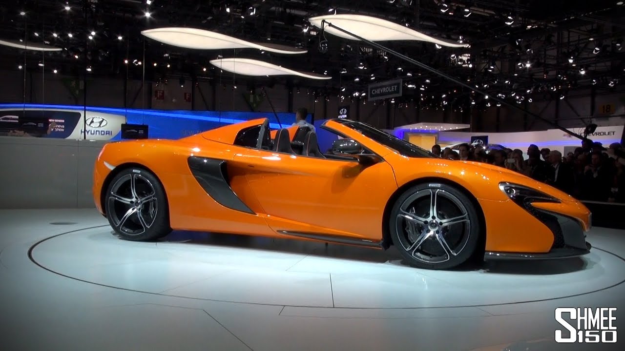 WORLD PREMIERE: McLaren 650S Spider at Geneva 2014