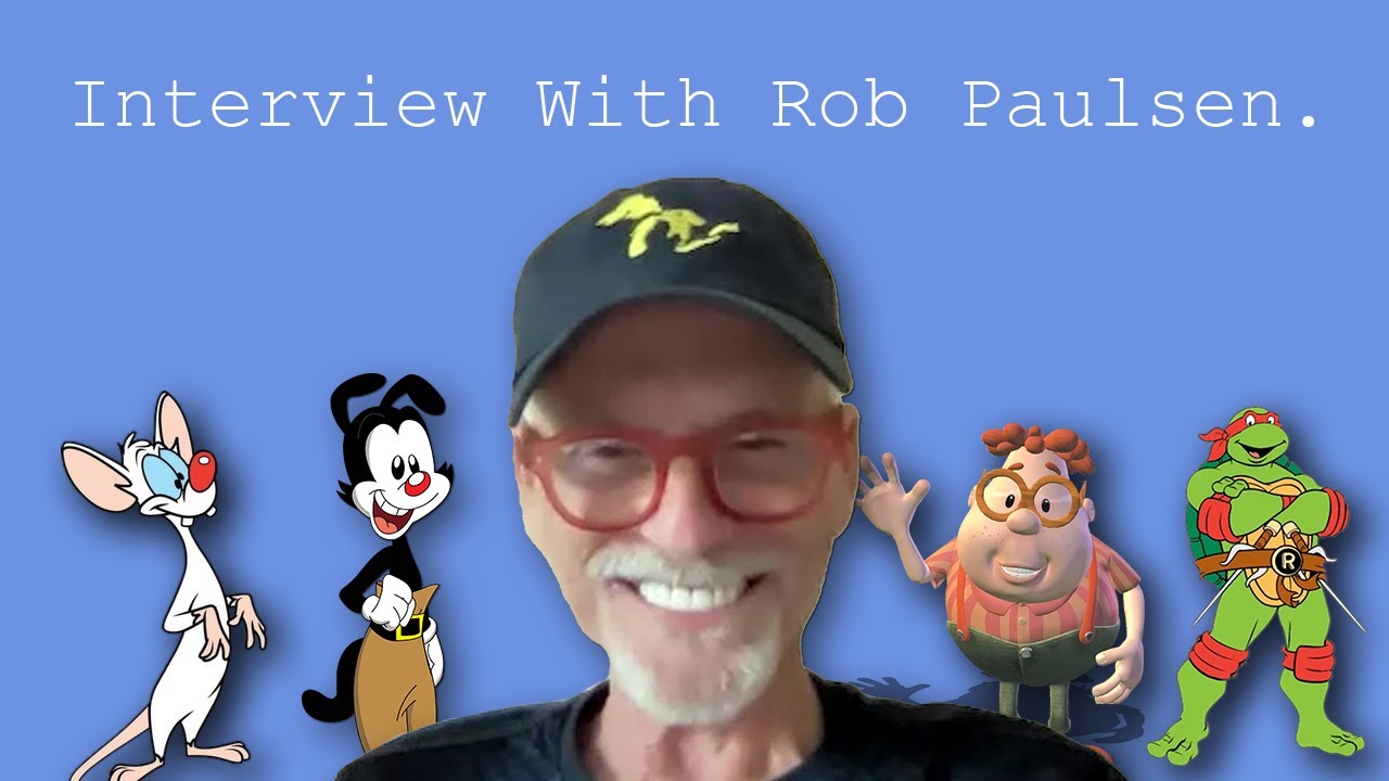 ROB PAULSEN INTERVIEW (Animaniacs, Pinky And The Brain, Jimmy Neutron) | Movies With Mitchell