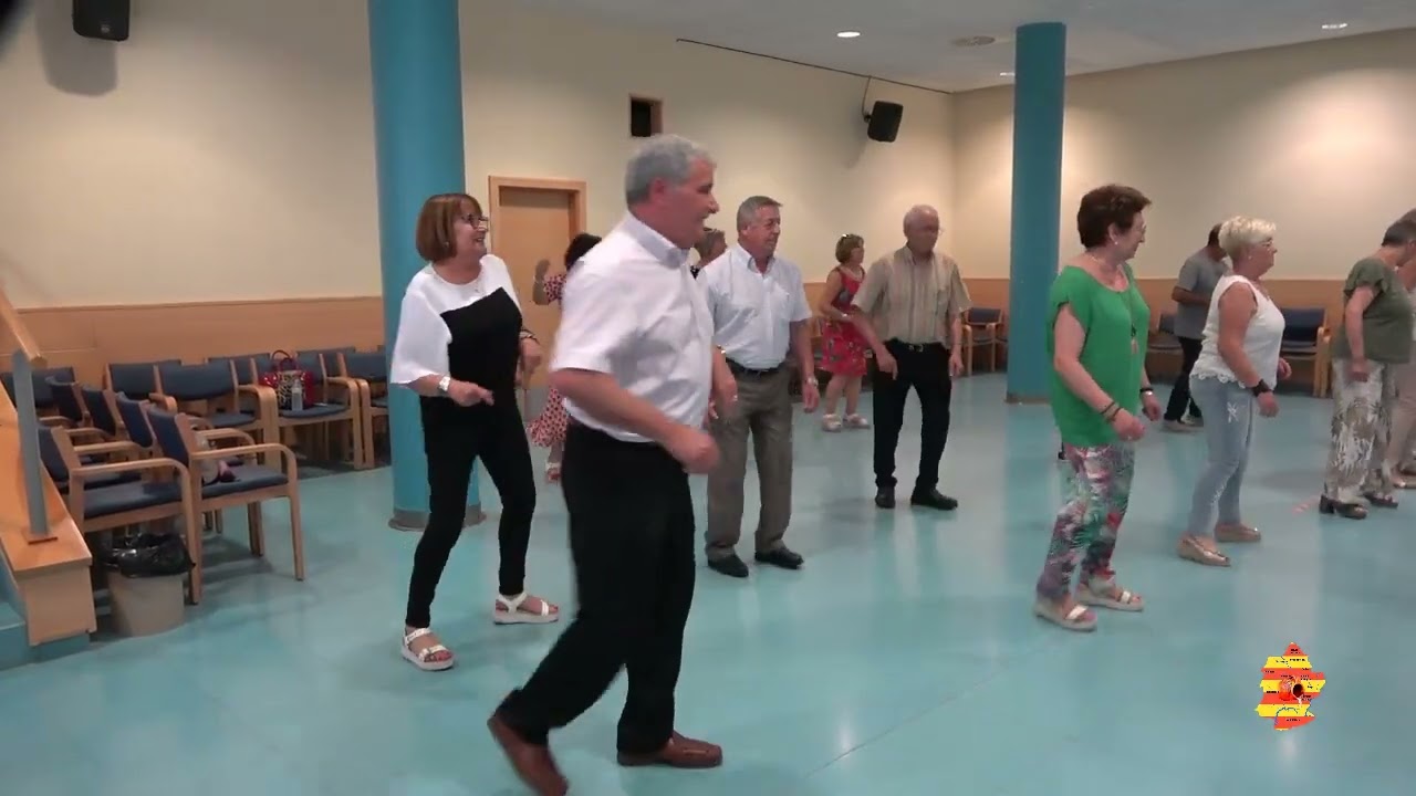 FIN DE CURSO BAILES EN LINEA HOGAR PERSONAS MAYORES DE FRAGA 2022