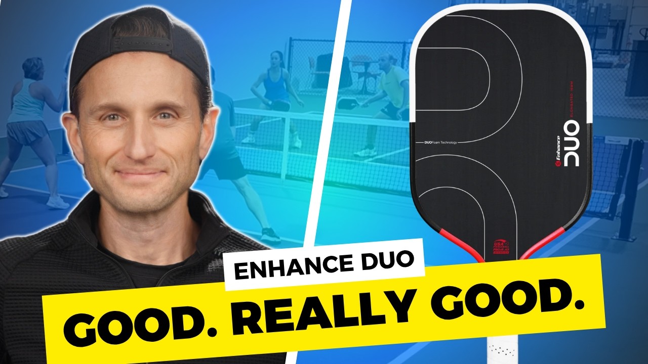 Enhance Pickleball DUO Paddle Review – Worth $150? | Foam Core | Detailed Analysis