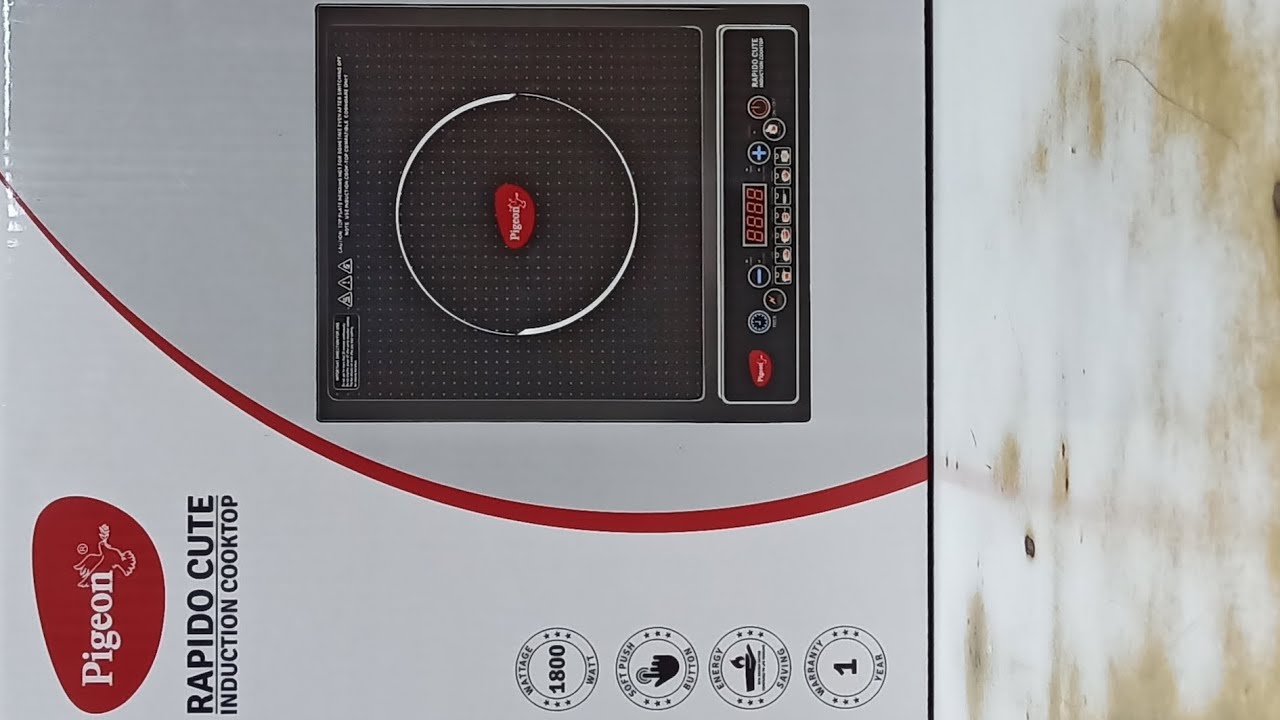 PIGEON INDUCTION # RAPIDO CUTE ,1800 WATT #unboxing #review #2024 #appliances #induction #cooker