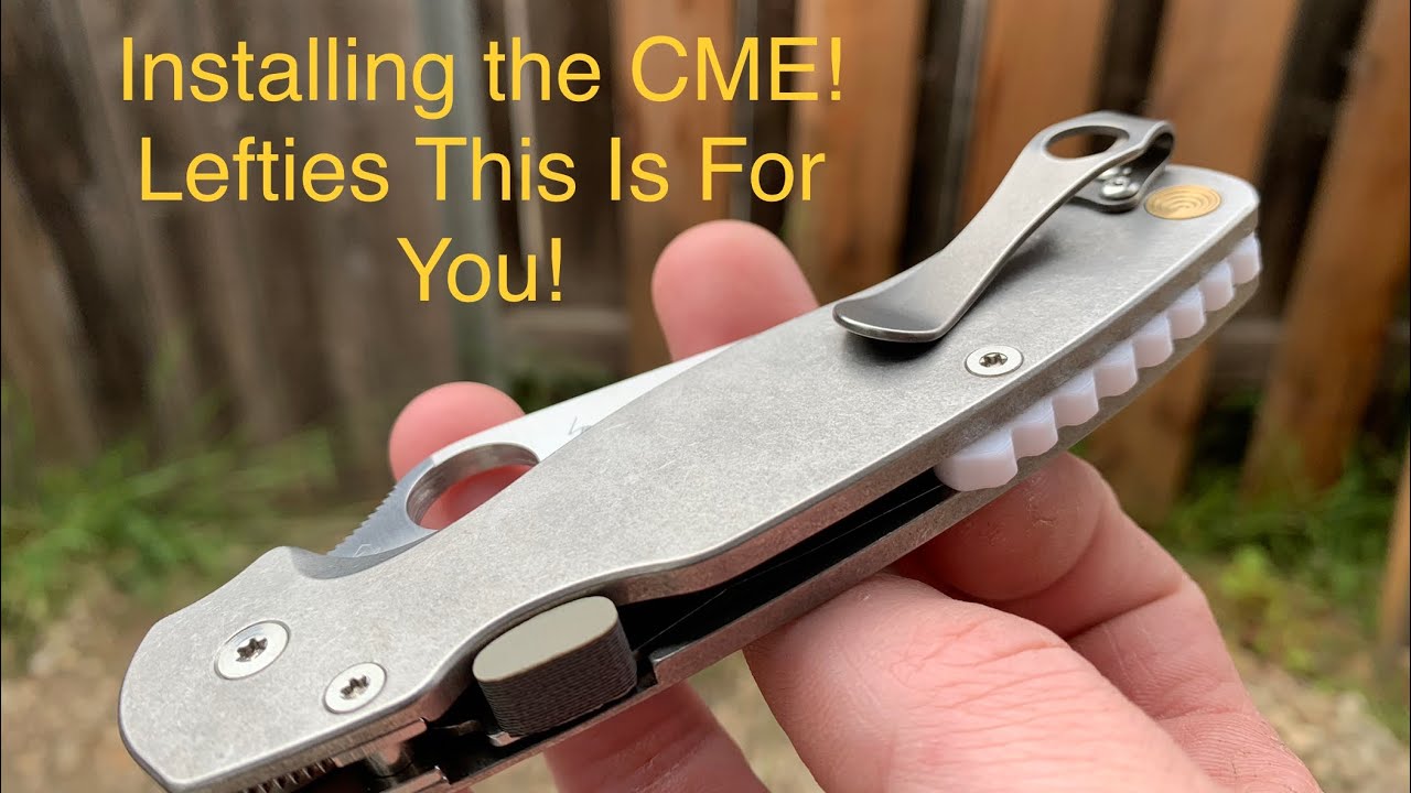 Installing the CME! (Compression Lock Made Easy)
