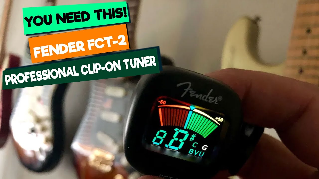 Fender FCT-2 Clip-On Tuner Review | The BEST Tuner for Your Fender? (2026)