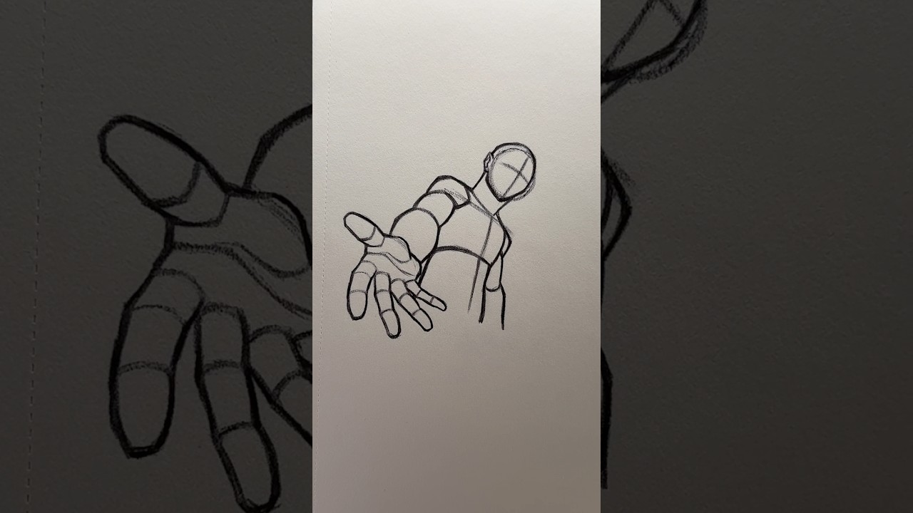 How to draw Isagi Yoichi Hand Pose ⭐️Tutorial⭐️ #tutorial #howtodraw #isagi #bluelock #draw #art