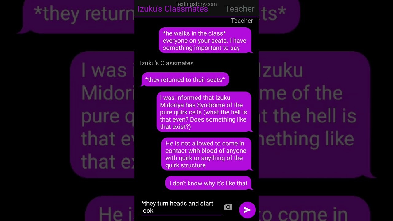 MHA Shadowzone deku part 1 - text story