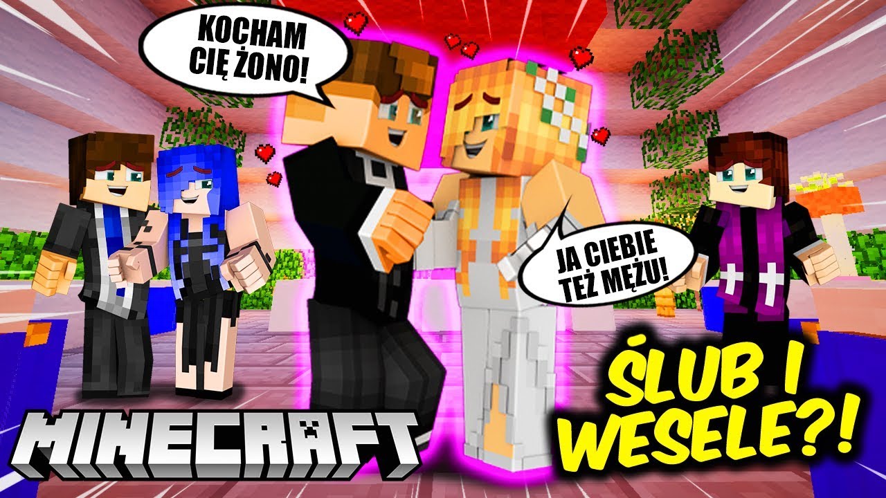 💗😍ŚLUB I WESELE?! *koniec serwera?!* | MINECRAFT EKSTRA!
