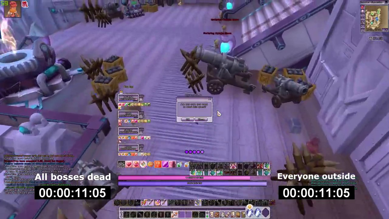 Grand Fantasia - Distorted Dimension (WORLD RECORD SPEEDRUN)