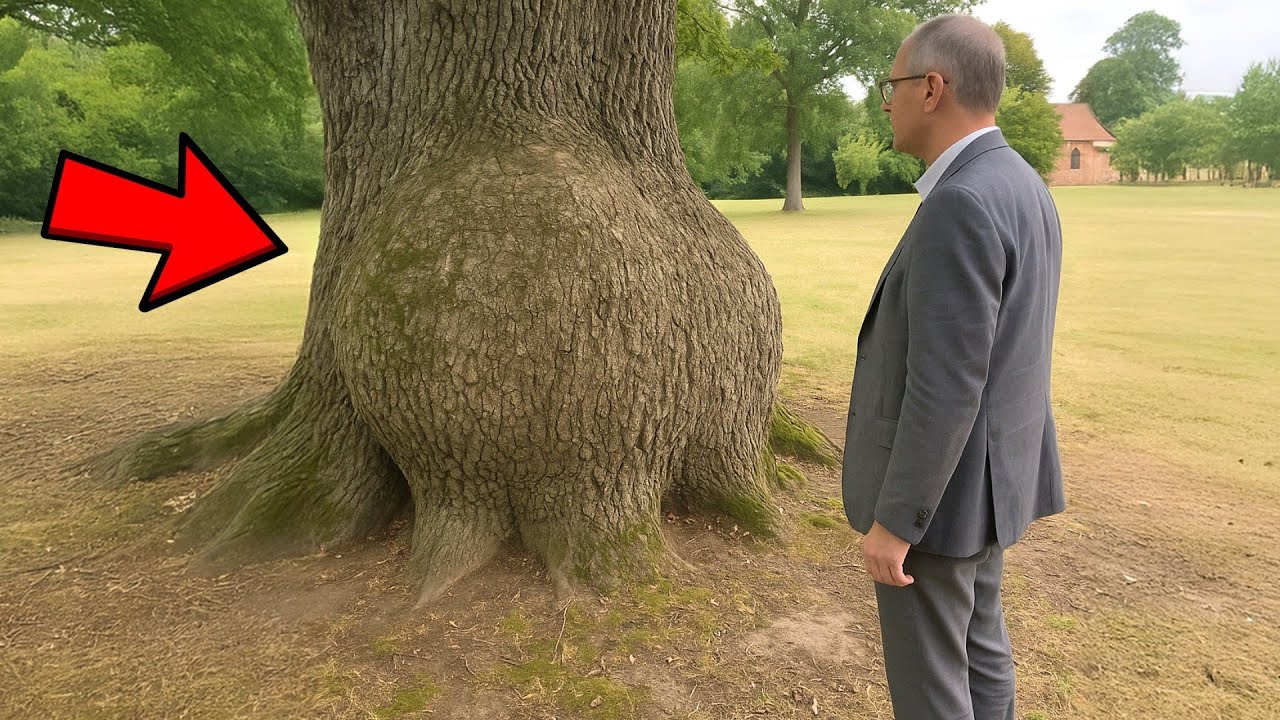 [Full Story] Tree Bulge Kept Growing for 30 Years, Then the Owner Decided to Cut it Open&hellip;