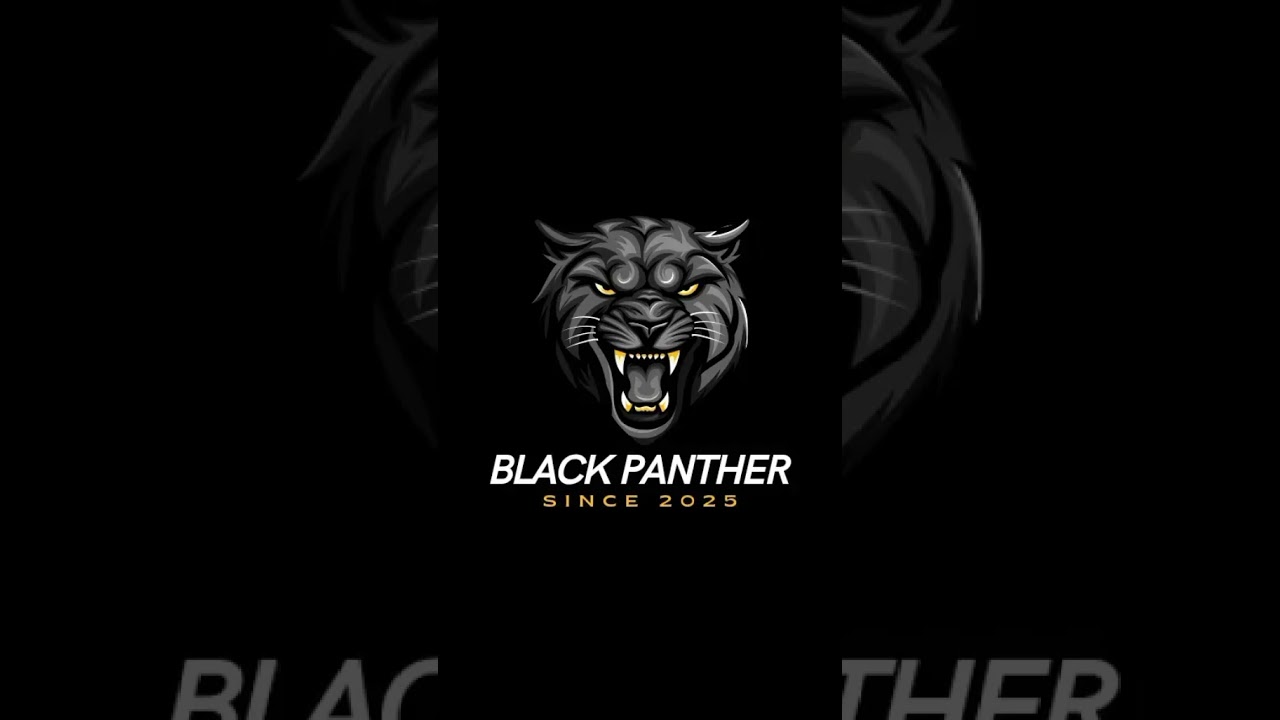 "This Black Panther Logo Is STRAIGHT FIRE! 🖤🔥