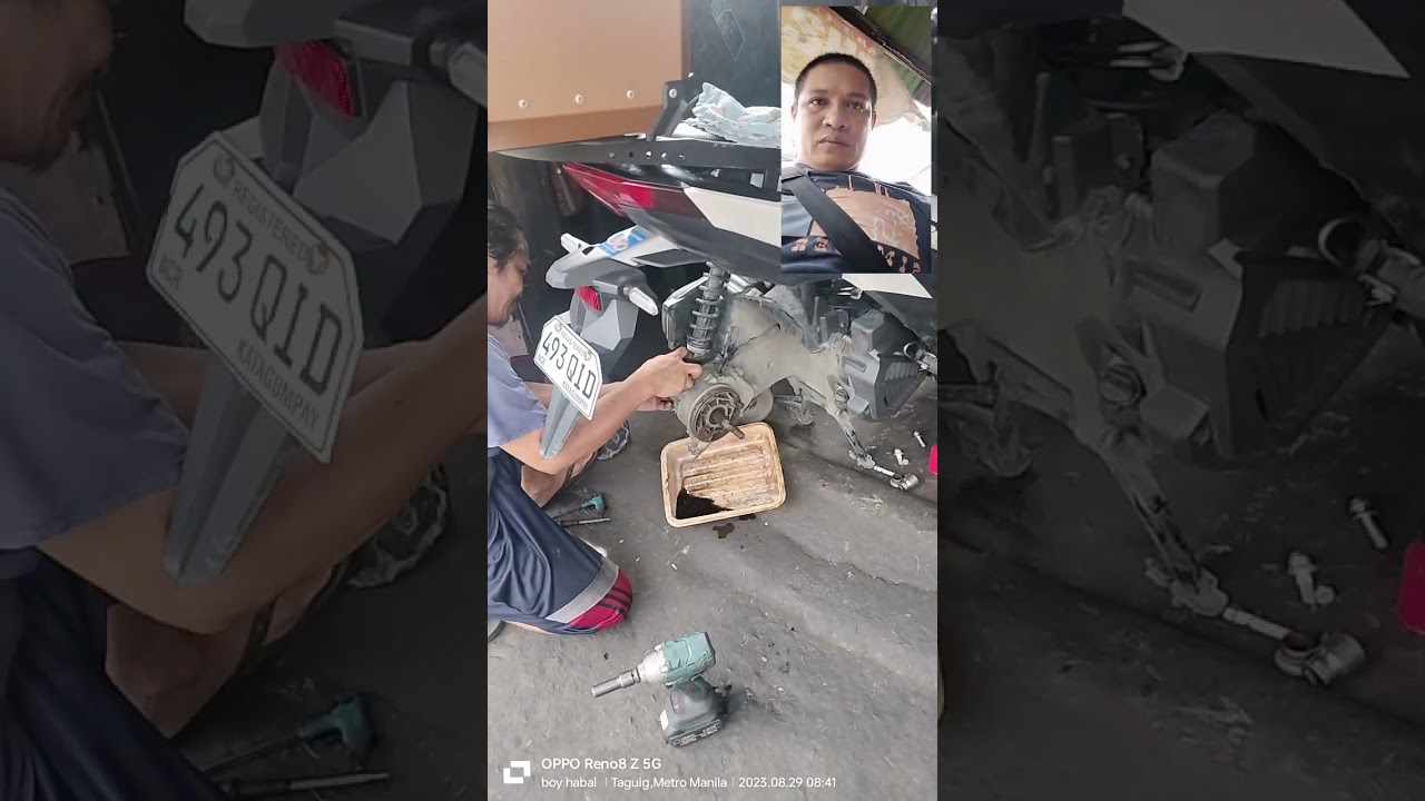ayon mga kahabal nasira motor ko kaka bakbak sa byahe.. #viral #video #moveit
