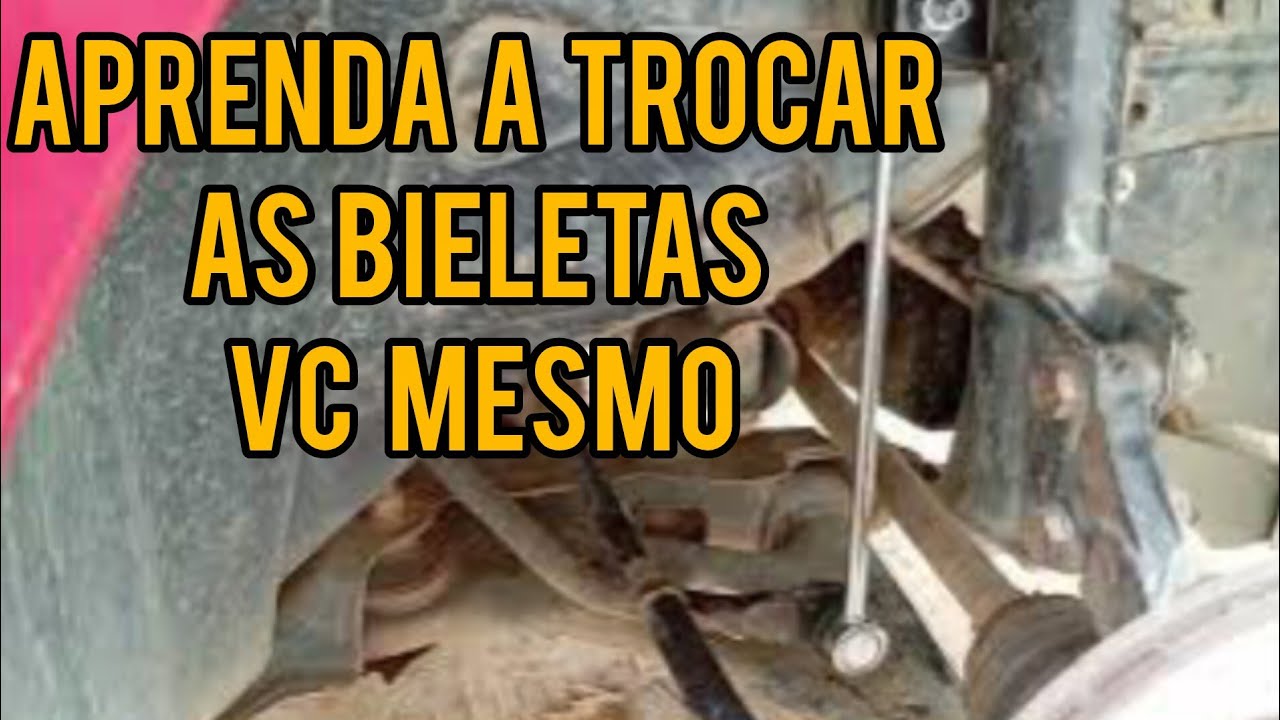 Trocando as bieletas do Fiat Punto fire 🚗🔧 VC mesmo pode Fazer isso 😀