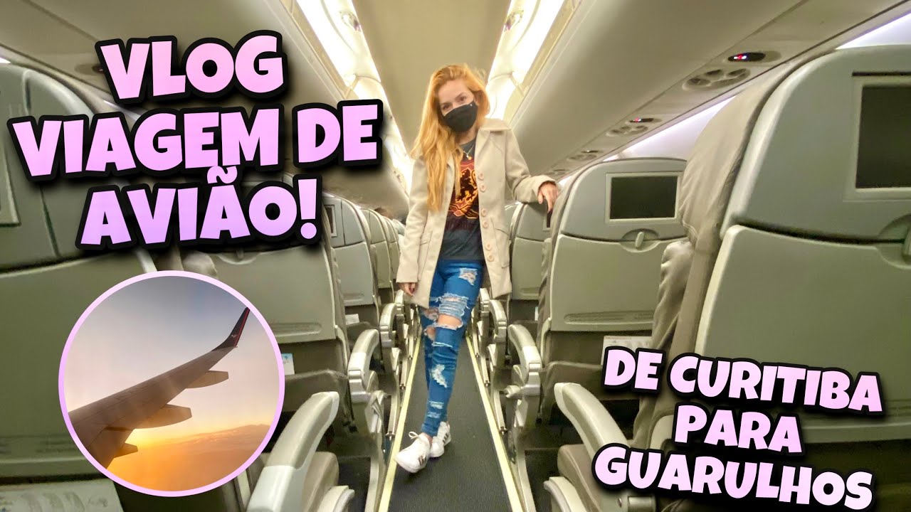 VLOG DA VIAGEM DE AVIÃO | DE CURITIBA ATÉ SÃO PAULO (GRU)