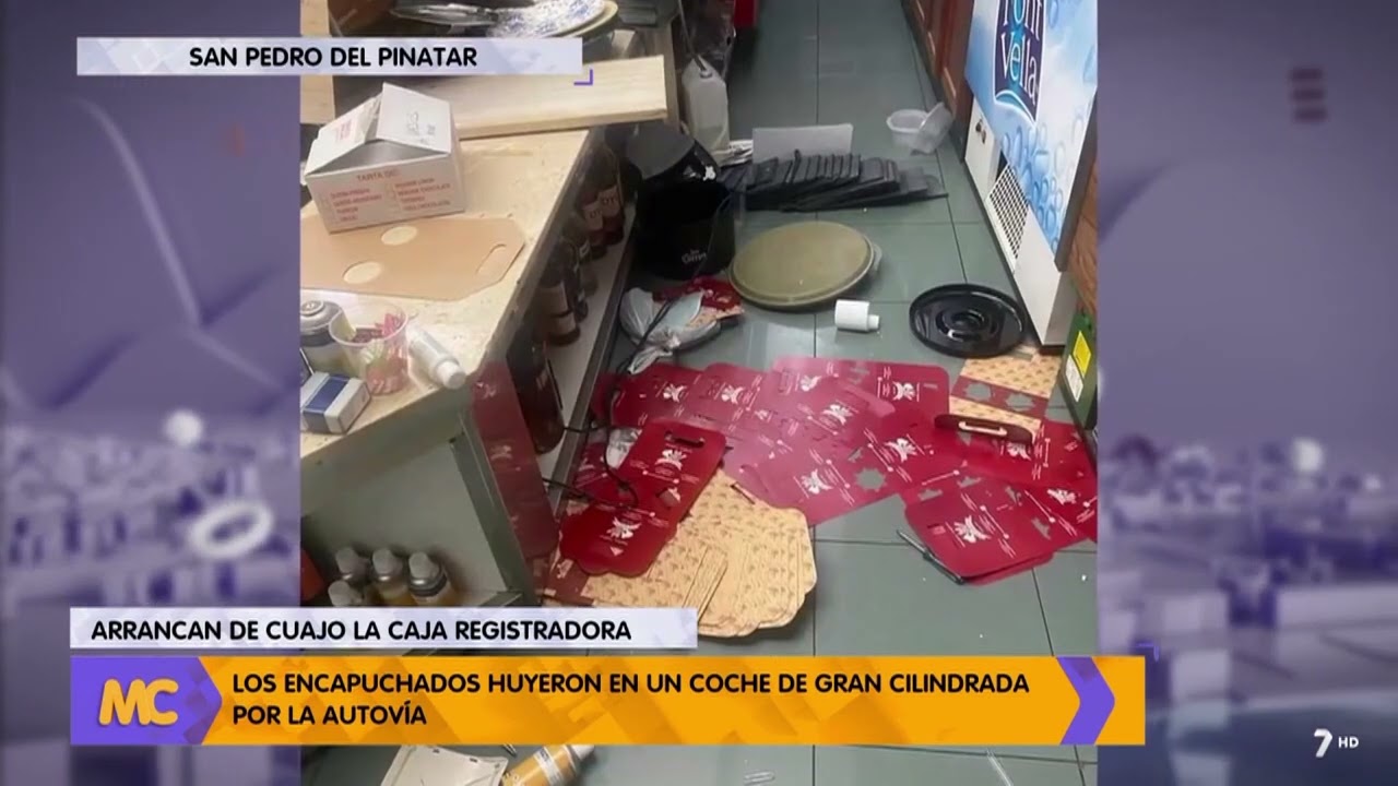 CUATRO ENCAPUCHADOS ASALTAN LA CONFITERÍA PEDRÍN EN SAN PEDRO Y SE LLEVAN LA CAJA DE AUTOCOBRO