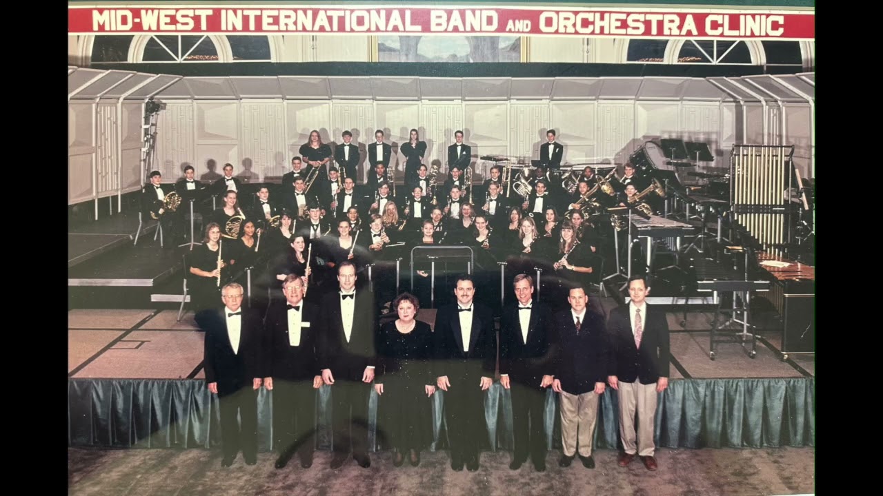 James Curnow–Under Three Flags–League City Intermediate Symphonic Band. Midwest Clinic 1995.