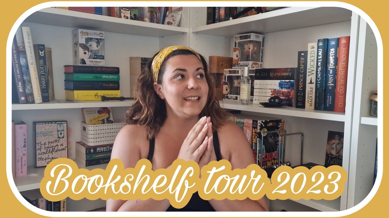 BOOKSHELF TOUR 2023 // Organisation de mes bibliothèques...📚