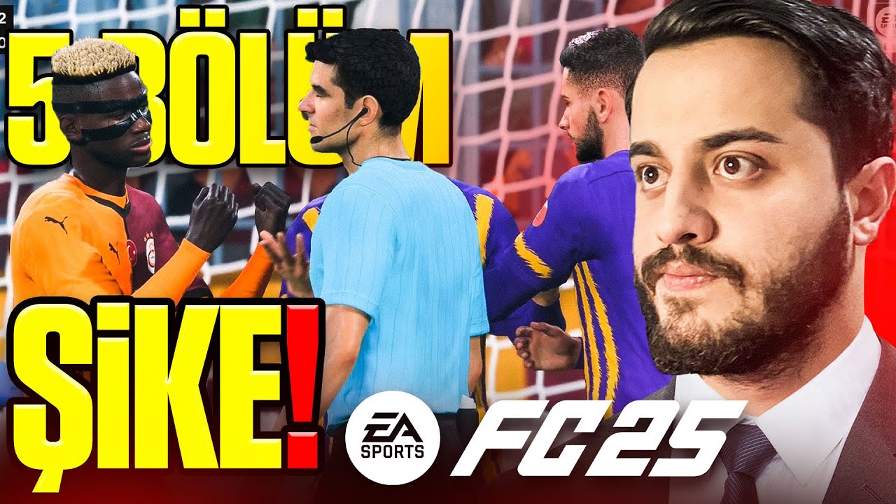 FENERBAHÇE ve GALATASARAY İLE OYNADIK! BU NASIL FİKSTÜR! ŞİKELİ MAÇ! Teknik Direktör 5. Bölüm