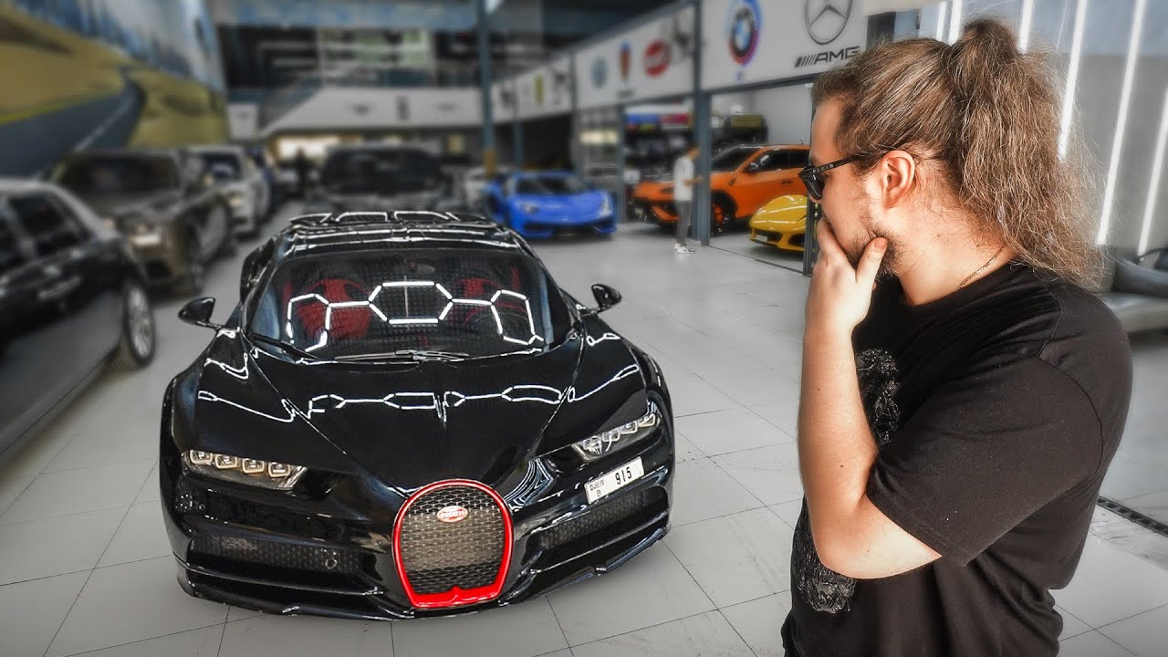 Мне дали погонять на BUGATTI CHIRON !