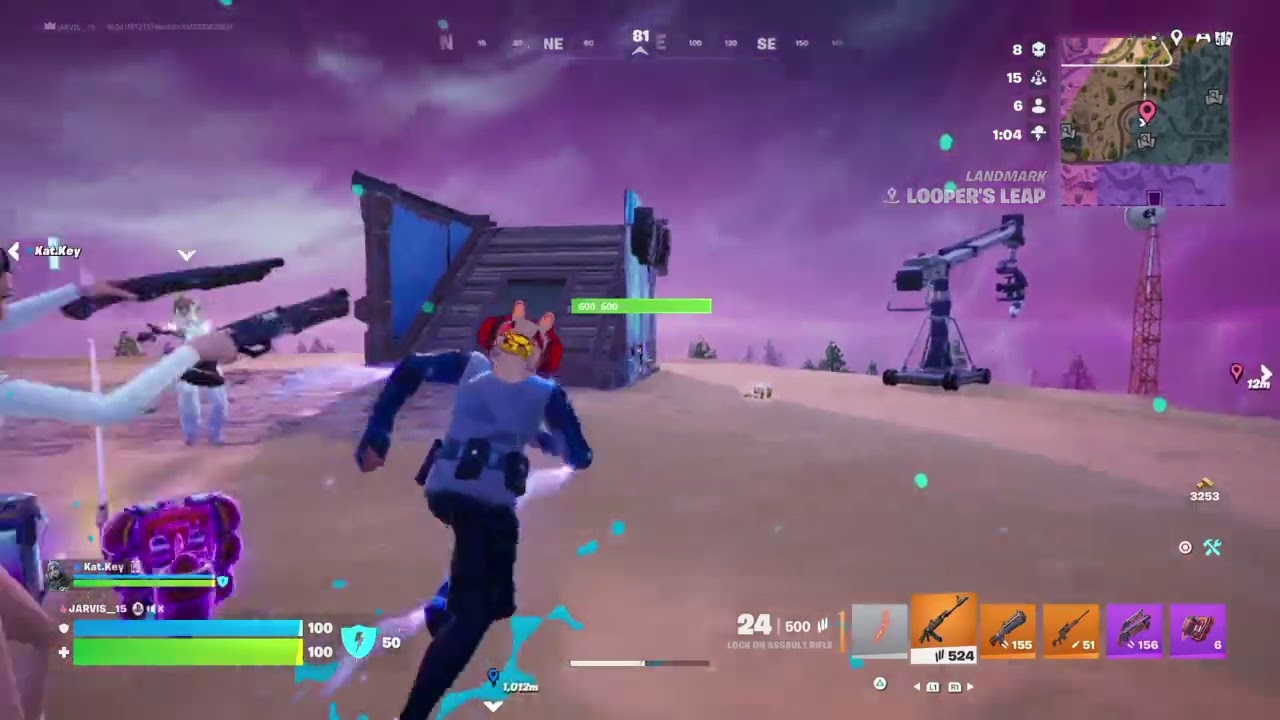 Fortnite victory with kat