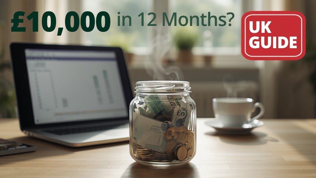 How to Save £10,000 in 12 Months in the UK (Realistic Step-by-Step Plan)
